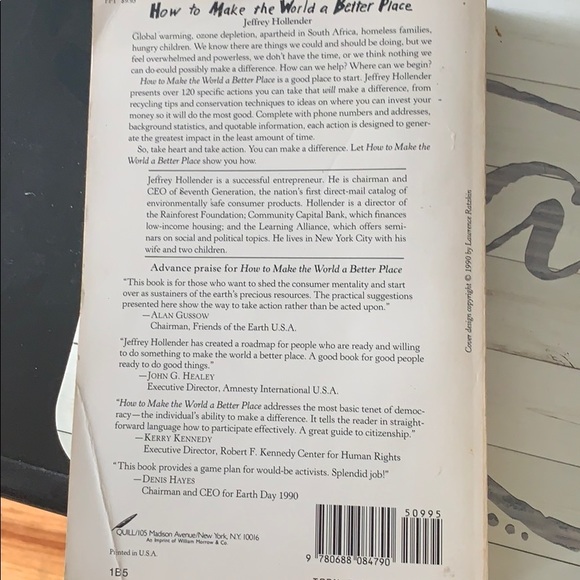 Self Help Book on Making the world a better place - Picture 2 of 3